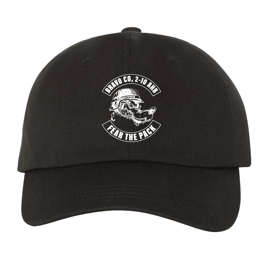B Co, 2-10 AHB “Wolfpack” Embroidered Hats