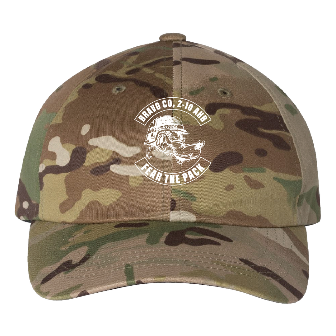 B Co, 2-10 AHB “Wolfpack” Embroidered Hats