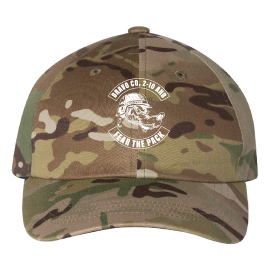 B Co, 2-10 AHB “Wolfpack” Embroidered Hats