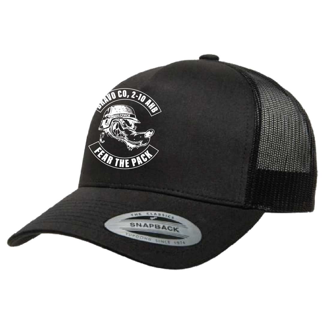 B Co, 2-10 AHB “Wolfpack” Embroidered Hats