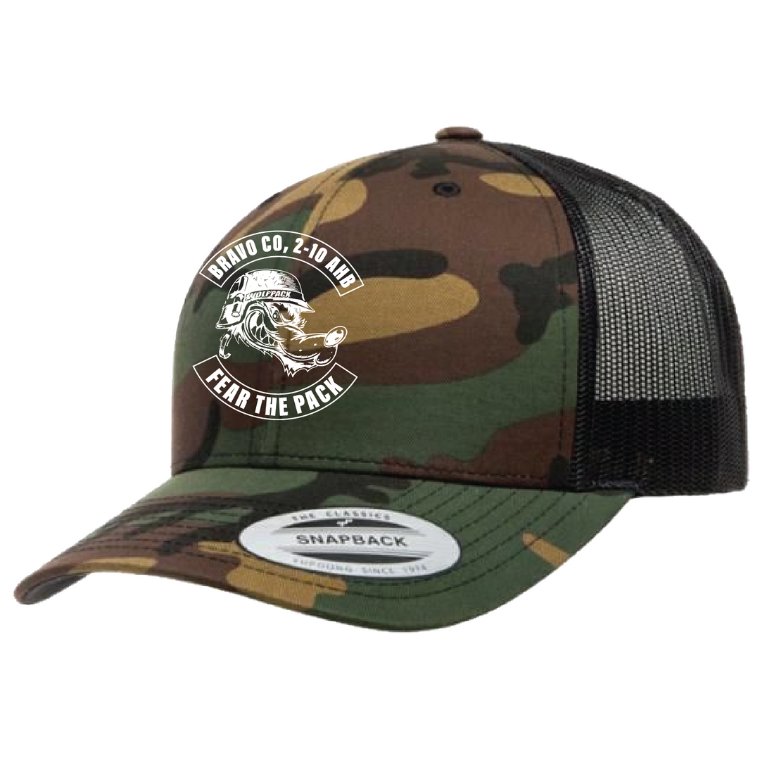 B Co, 2-10 AHB “Wolfpack” Embroidered Hats