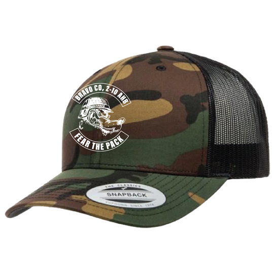 B Co, 2-10 AHB “Wolfpack” Embroidered Hats