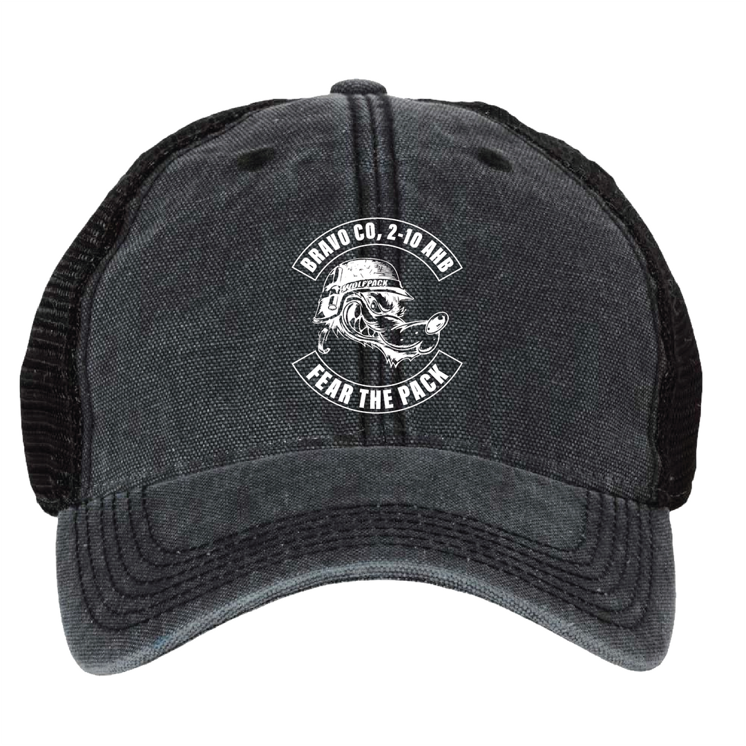 B Co, 2-10 AHB “Wolfpack” Embroidered Hats