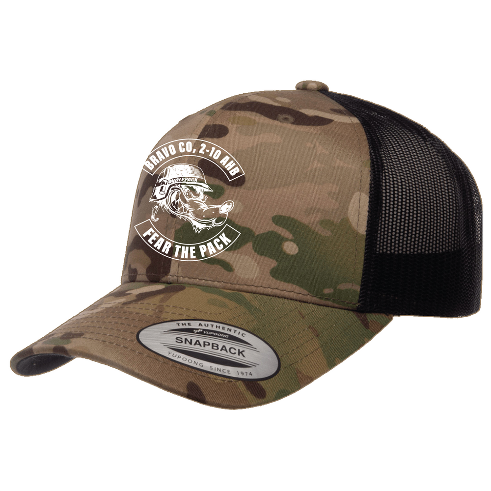 B Co, 2-10 AHB “Wolfpack” Embroidered Hats