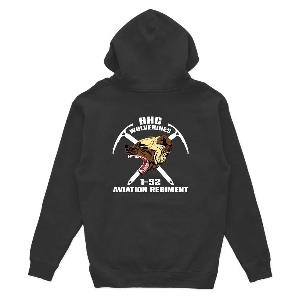 HHC, 1-52 GSAB "Wolverines" Hoodies