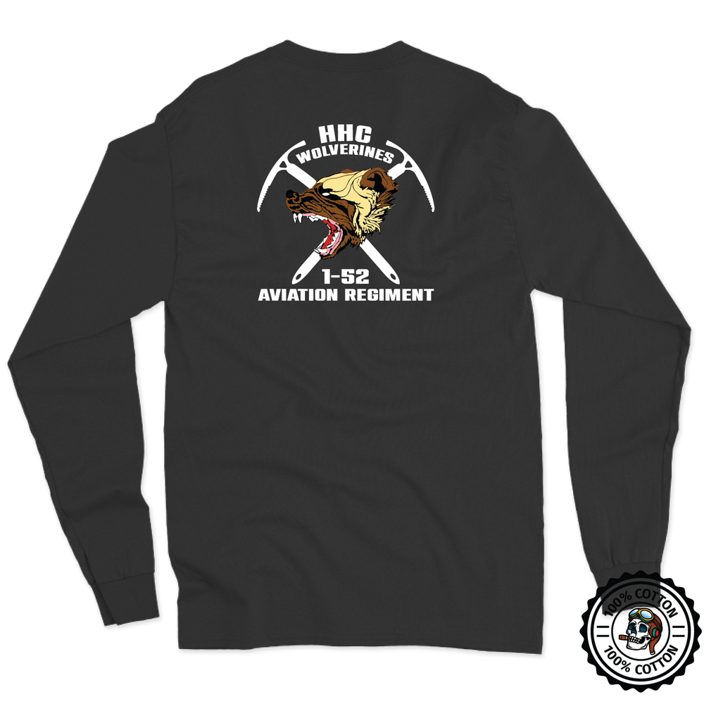 HHC, 1-52 GSAB "Wolverines" Long Sleeve T-Shirt