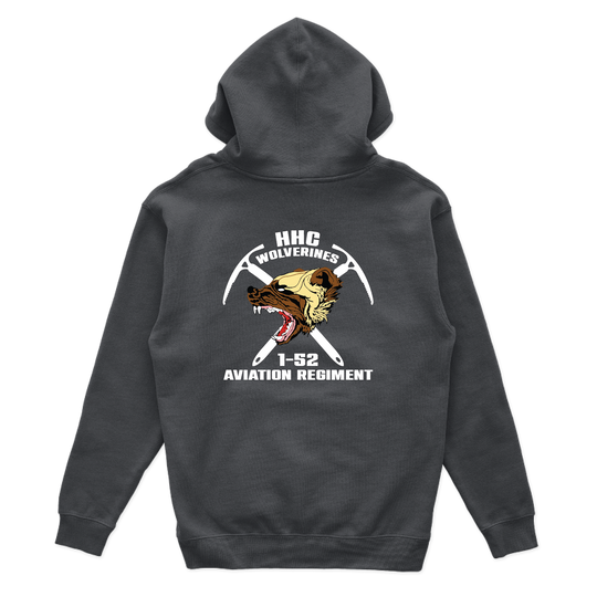 HHC, 1-52 GSAB "Wolverines" Hoodies