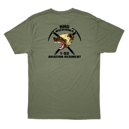 HHC, 1-52 GSAB "Wolverines" T-Shirts