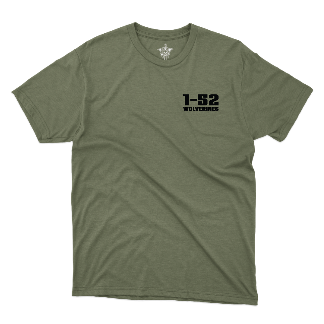 HHC, 1-52 GSAB "Wolverines" T-Shirts