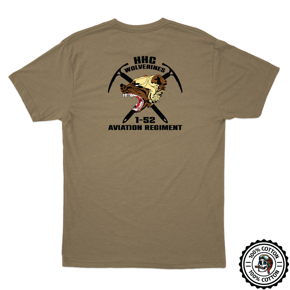 HHC, 1-52 GSAB "Wolverines" Tan 499 T-Shirt