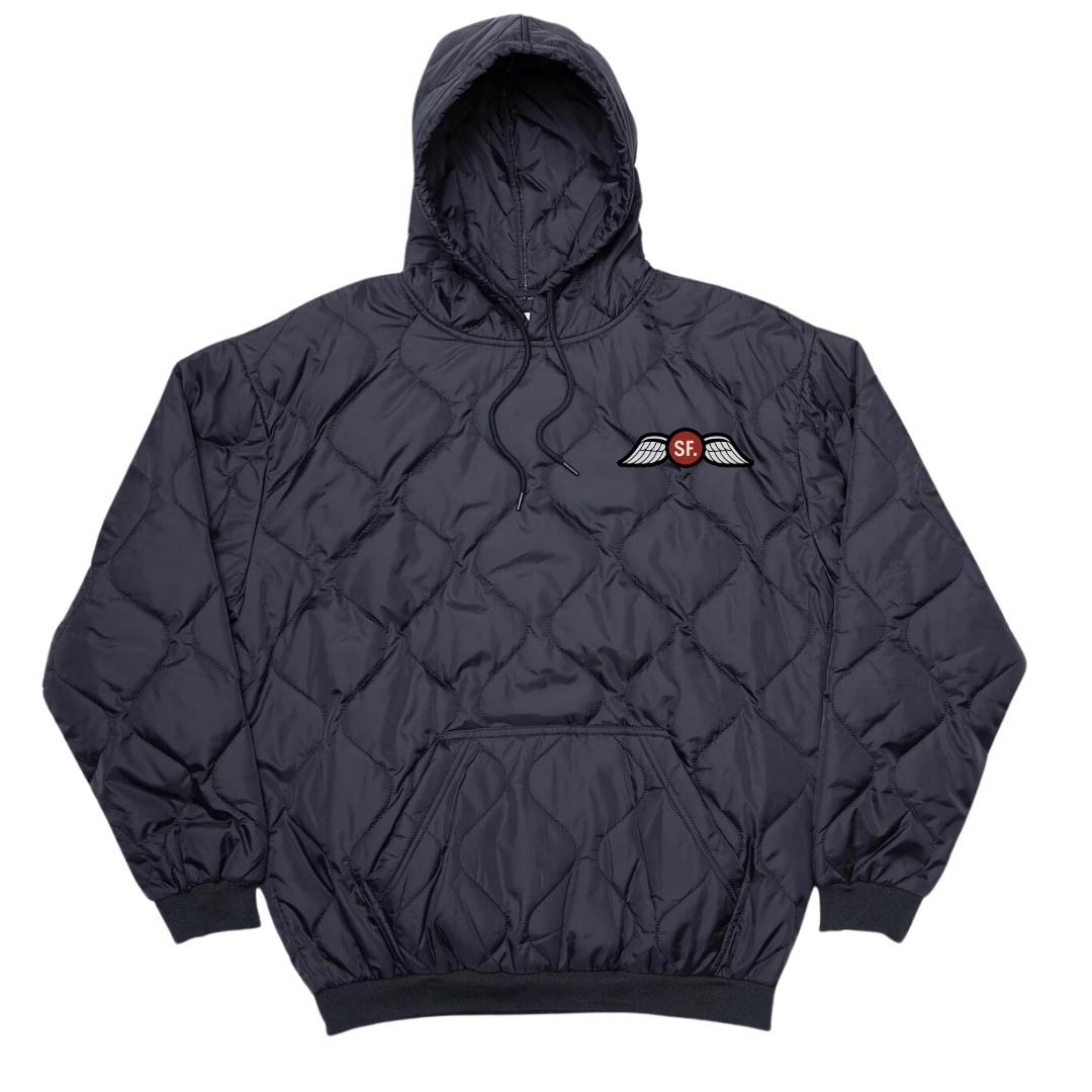 Woobie Hoodie — Jedburgh Wings Field Embroidery