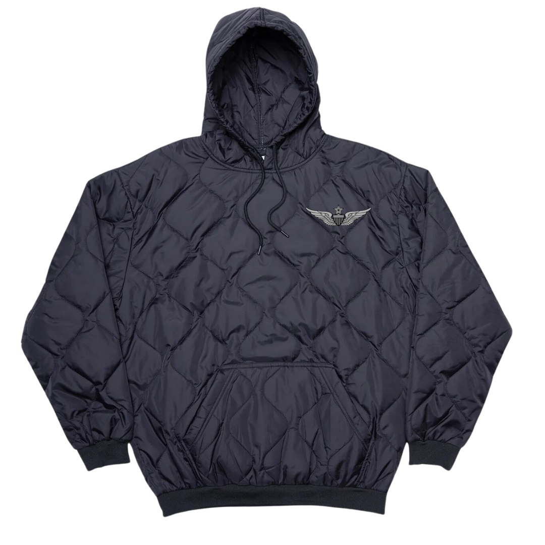 Woobie Hoodie — Senior Army Aviator Wings Embroidery