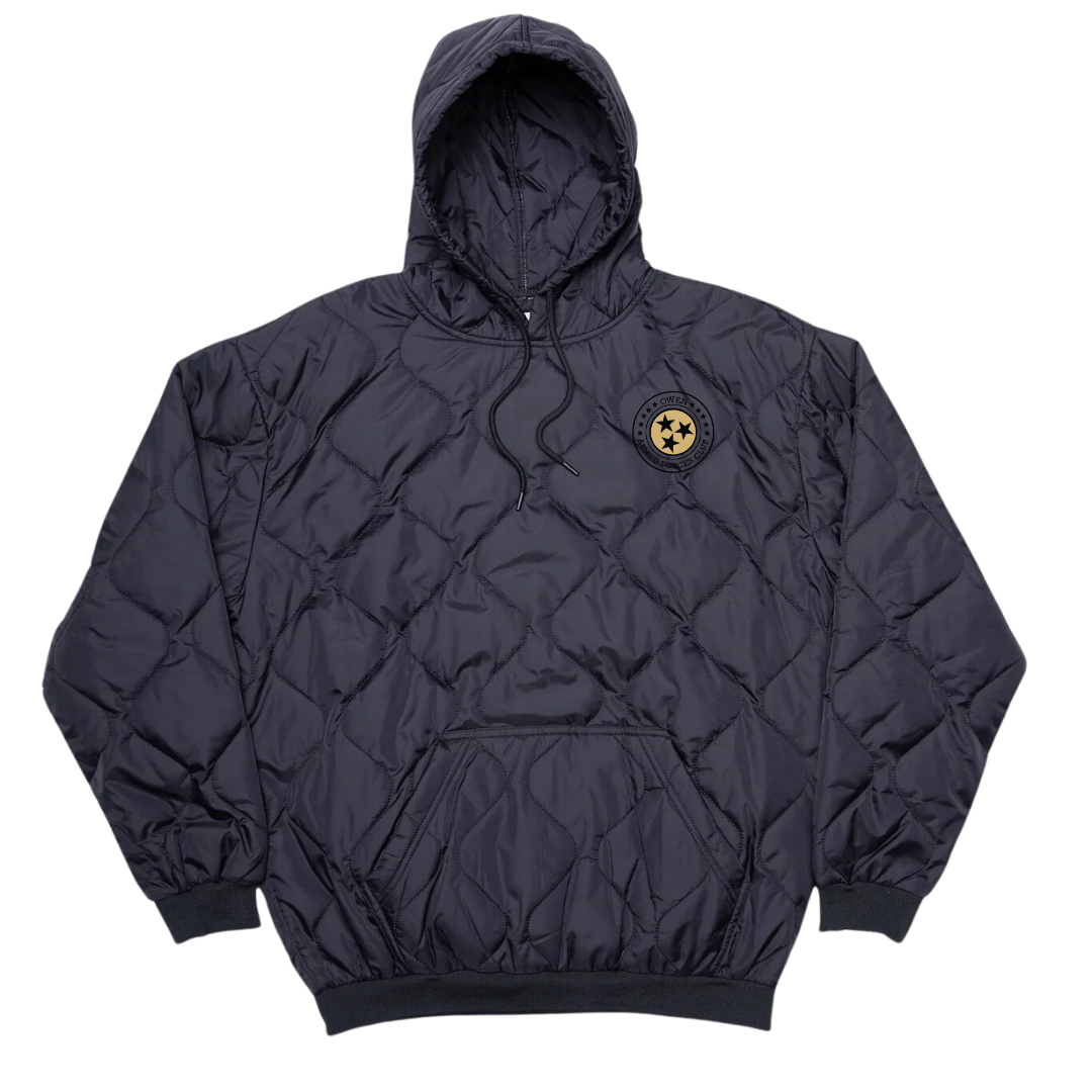 Vanderbilt Armed Forces Club Field Hoodie Embroidery - Black