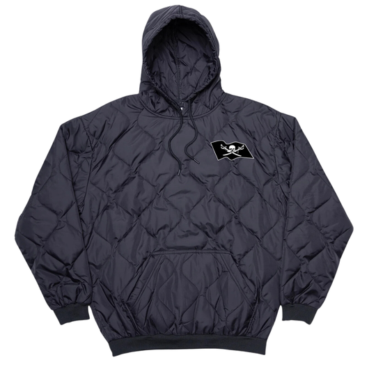 B Co, 2-160 "Bad Boyz" - Jolly Roger Field Hoodie Embroidery