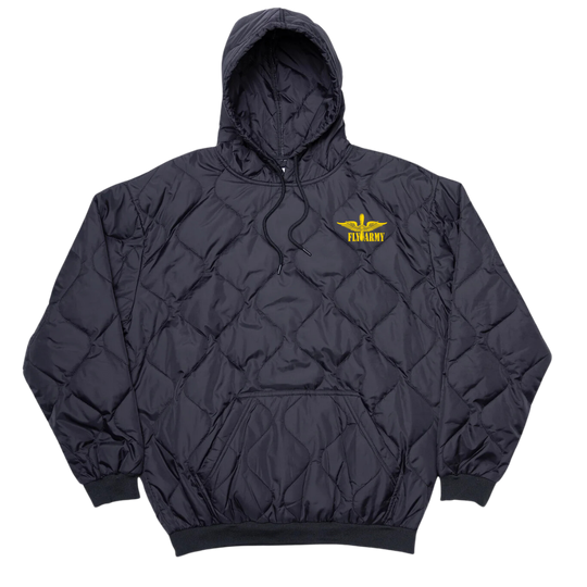 Fly Army Field Hoodie Embroidery