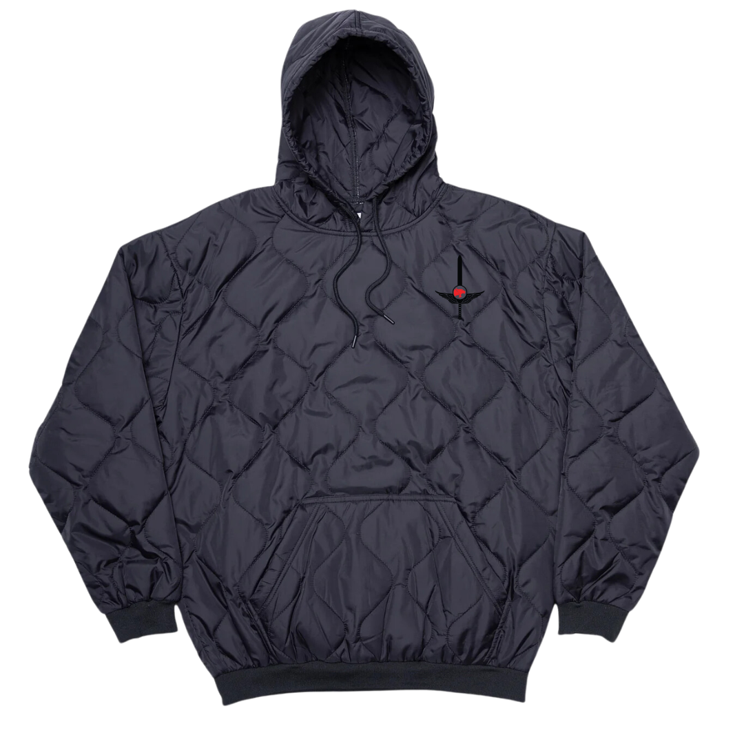 B Co, 15th MI BN (AE) "Thundercats" Field Hoodie Black Embroidery