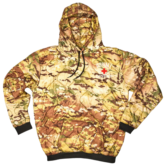 3 FSMP, C Co, 6-101 GSAB "Whiskey Dustoff" Field Hoodie Embroidery