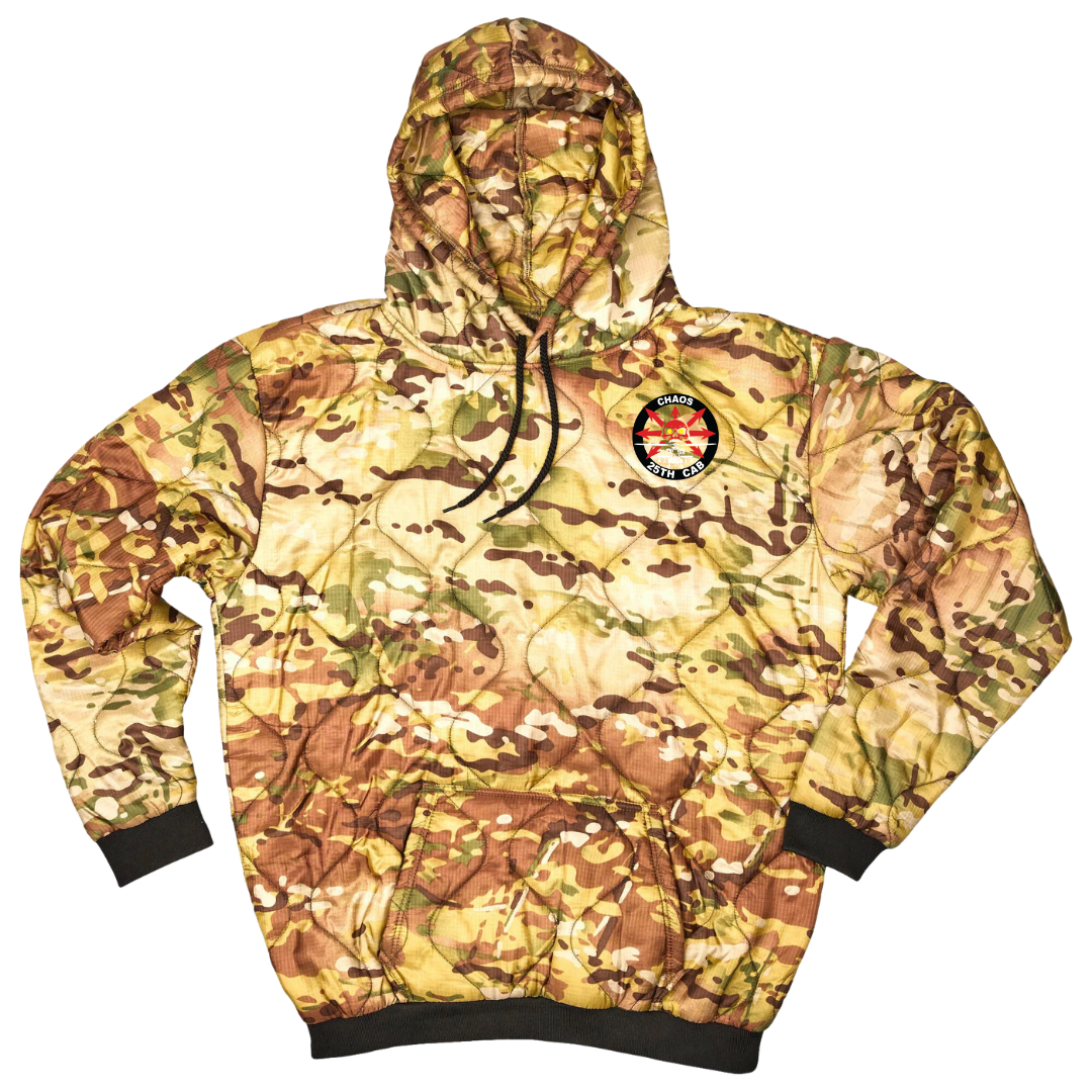 C TRP, 2-6 ACS "Chaos" Field Hoodie Embroidery - White