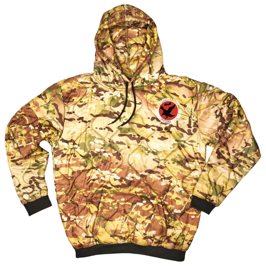 A Co, 1-223 CH47 Graduate Flight Courses Field Hoodie White Embroidery