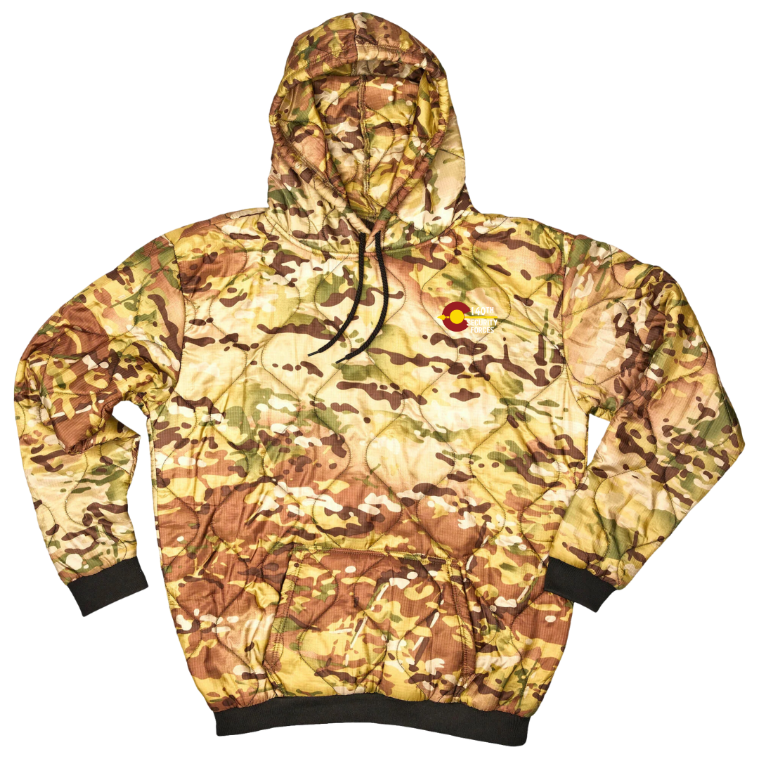 140th Security Forces Field Hoodie Embroidery