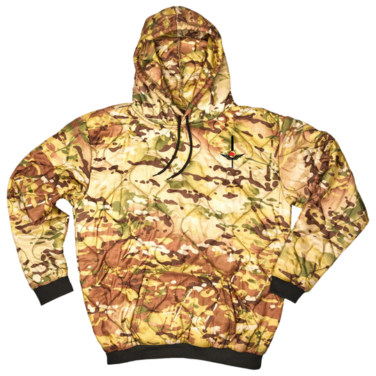 B Co, 15th MI BN (AE) "Thundercats" Field Hoodie Black Embroidery
