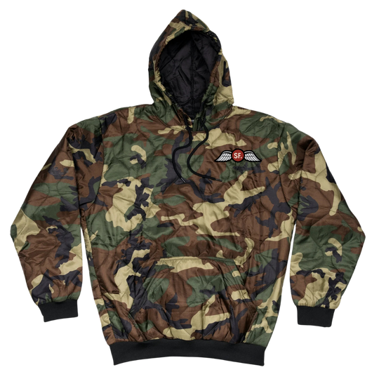 Woobie Hoodie — Jedburgh Wings Field Embroidery