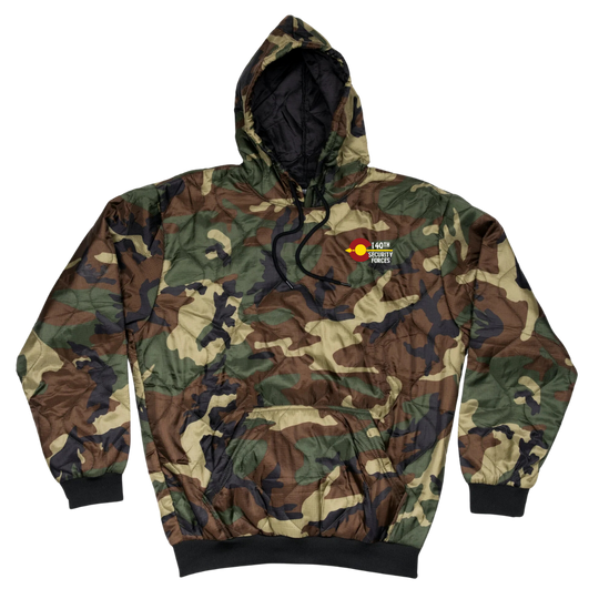 140th Security Forces Field Hoodie Embroidery