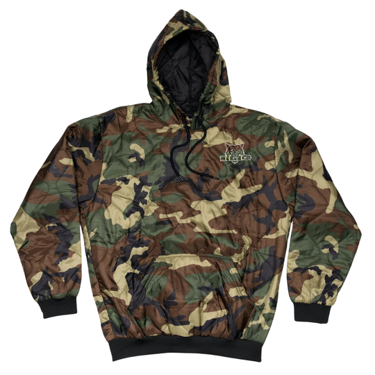 D Co, 1-82 AB "Timberwolves" 2026 Field Hoodie Embroidery White