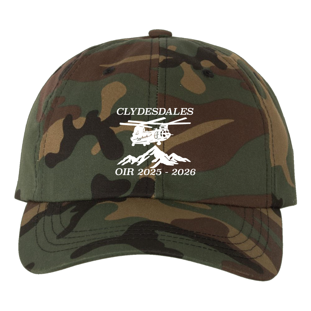 B Co, 2-4 AVN "Clydesdales" Embroidered Hats