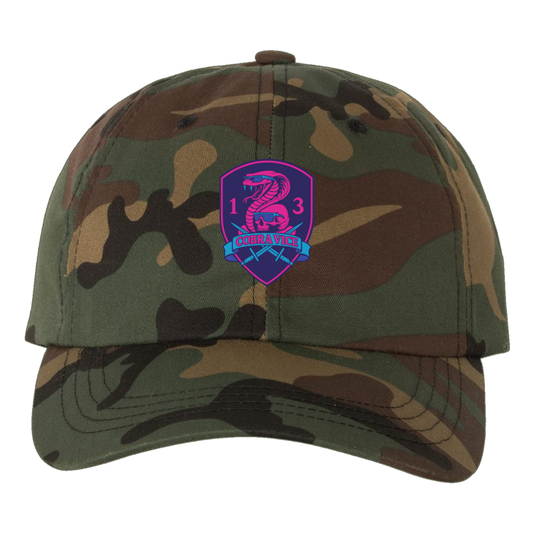 HHC, 1-3 AB "Cobra" Embroidered Hats