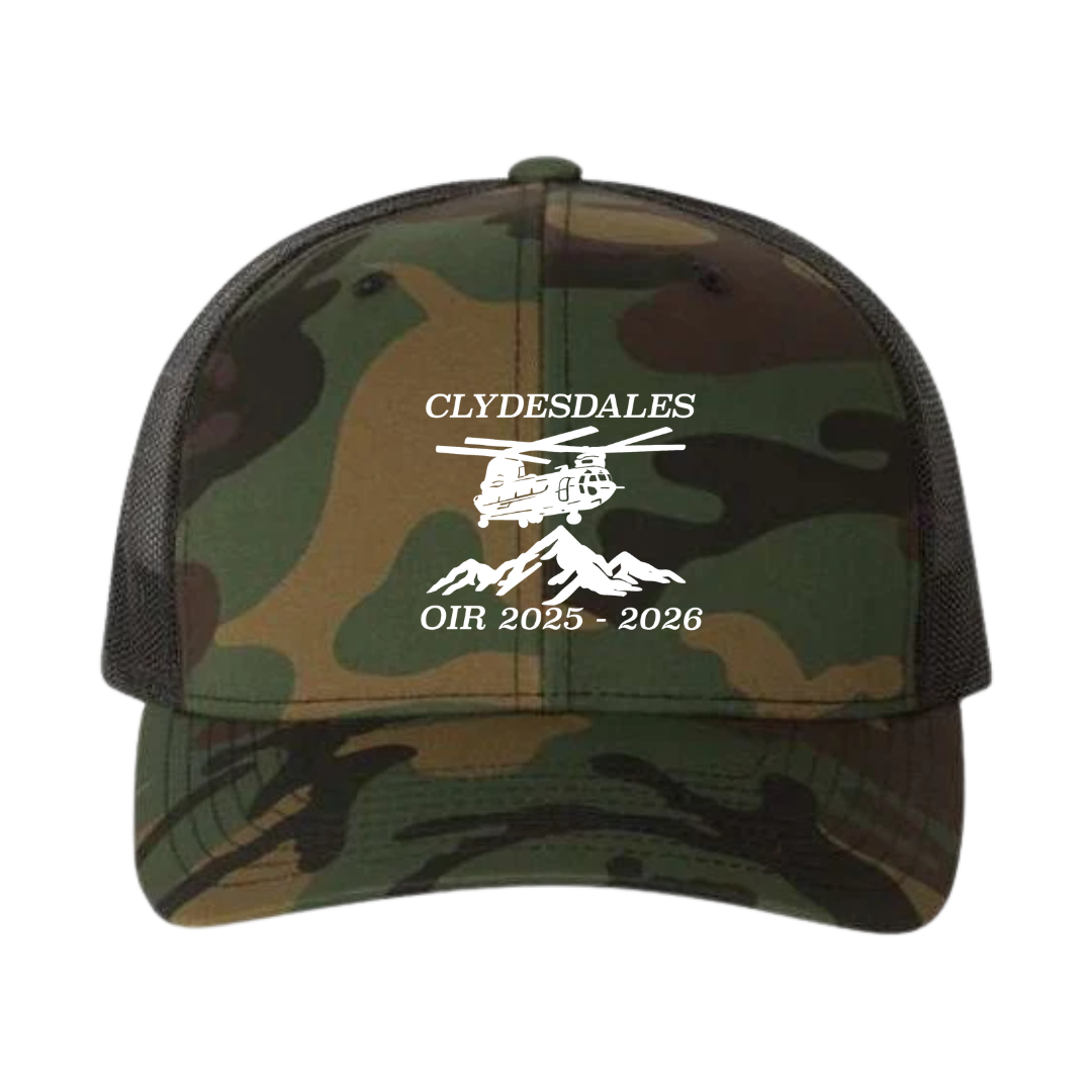 B Co, 2-4 AVN "Clydesdales" Embroidered Hats