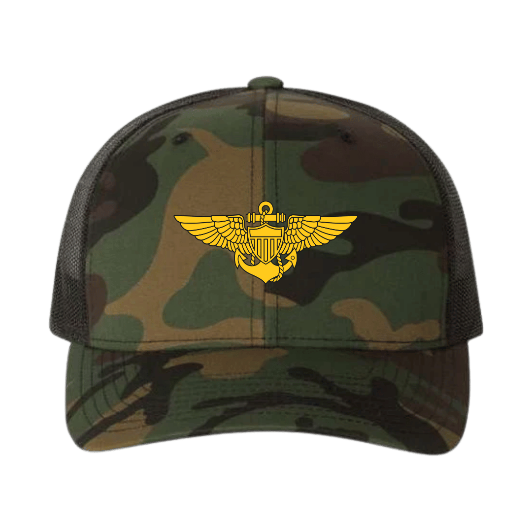 Naval Aviator Wings Embroidered Hats