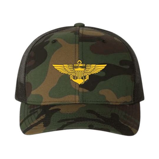 Naval Aviator Wings Embroidered Hats