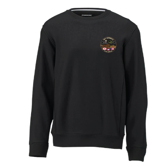 A Co, 1-114 AVN S&S Sky Cowboys Heavyweight Crewneck Sweatshirt