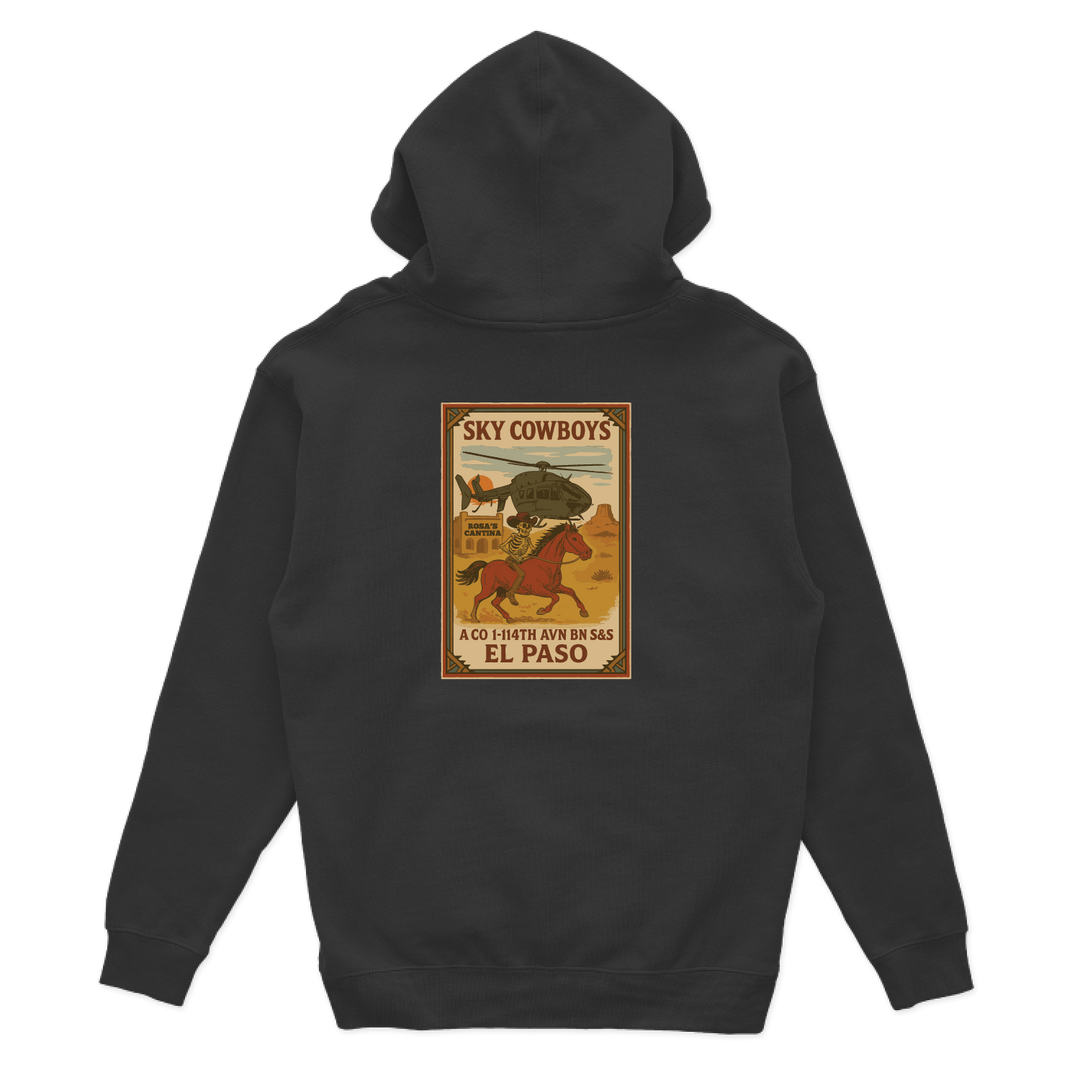 A Co, 1-114 AVN S&S Sky Cowboys Hoodies