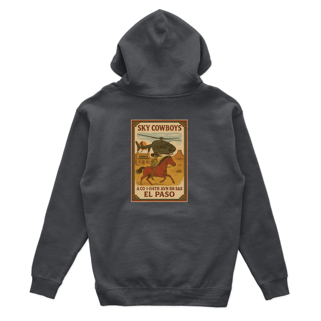 A Co, 1-114 AVN S&S Sky Cowboys Hoodies