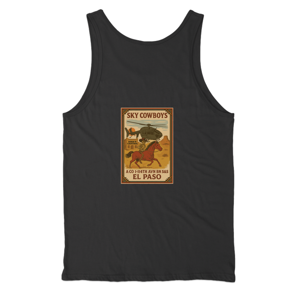 A Co, 1-114 AVN S&S Sky Cowboys Tank Tops
