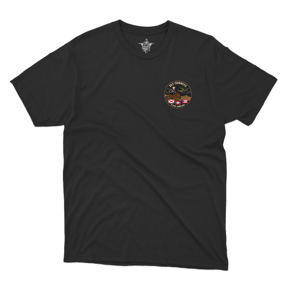 A Co, 1-114 AVN S&S Sky Cowboys T-Shirts