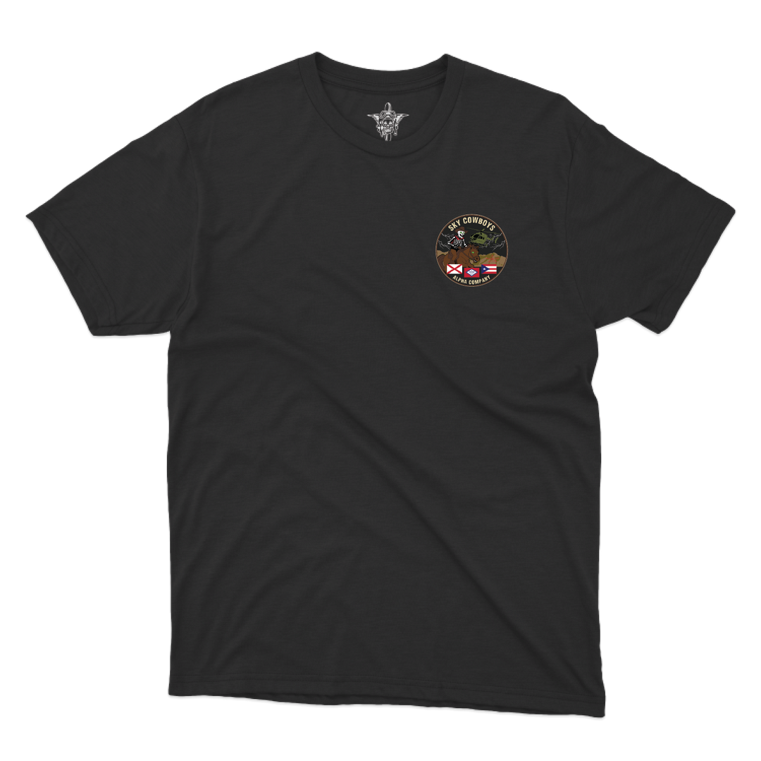 A Co, 1-114 AVN S&S Sky Cowboys T-Shirts