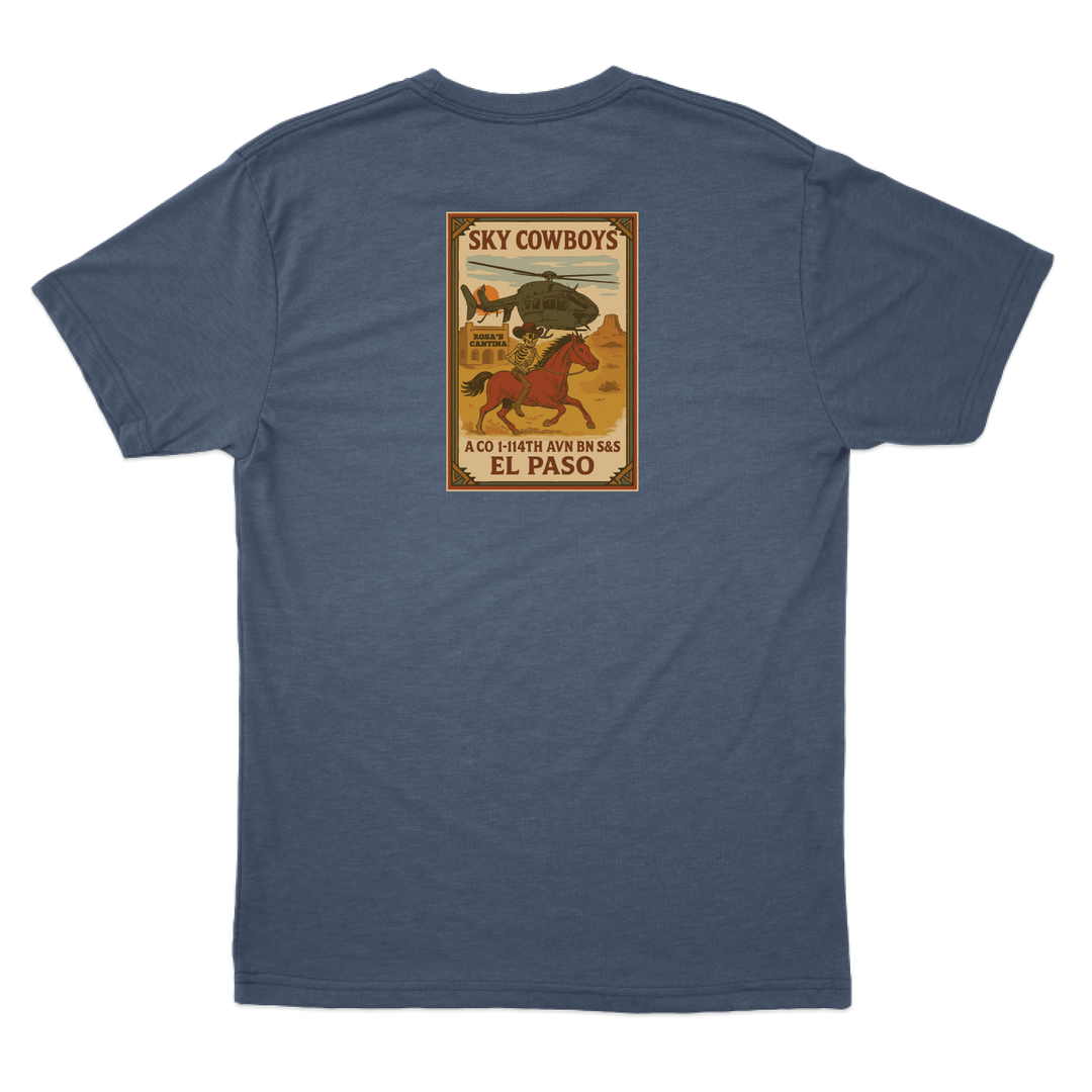 A Co, 1-114 AVN S&S Sky Cowboys T-Shirts