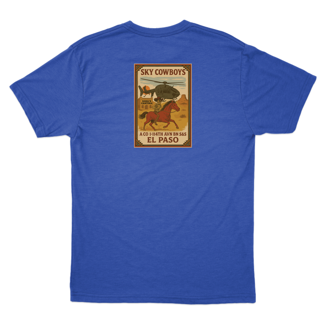 A Co, 1-114 AVN S&S Sky Cowboys T-Shirts