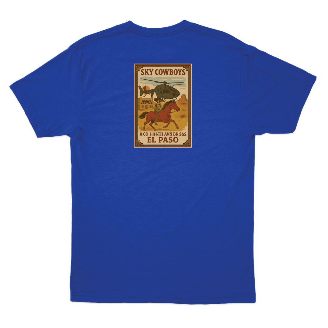 A Co, 1-114 AVN S&S Sky Cowboys T-Shirts