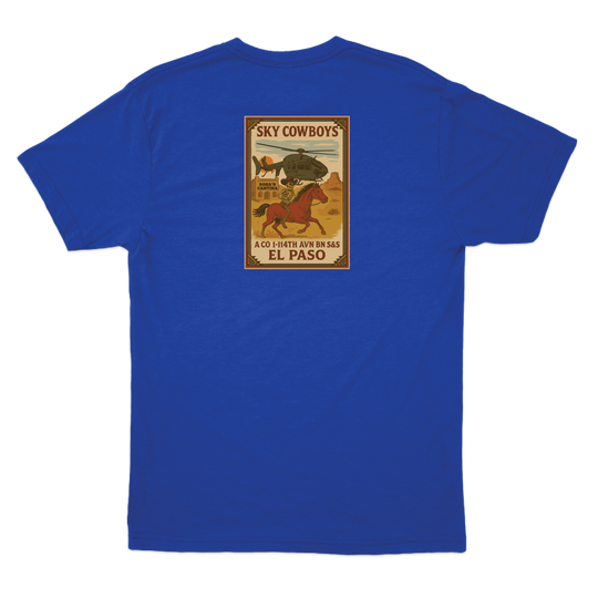 A Co, 1-114 AVN S&S Sky Cowboys T-Shirts