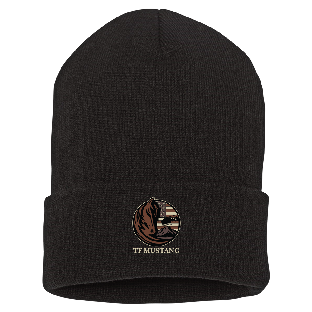 A Co, 1-114 AVN S&S TF Mustang Beanies