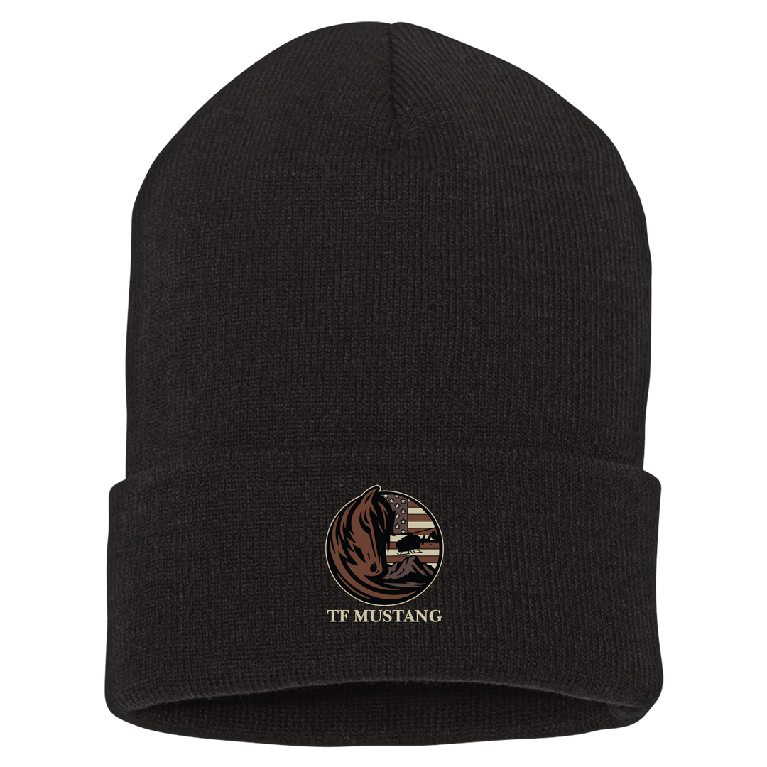 A Co, 1-114 AVN S&S TF Mustang Beanies