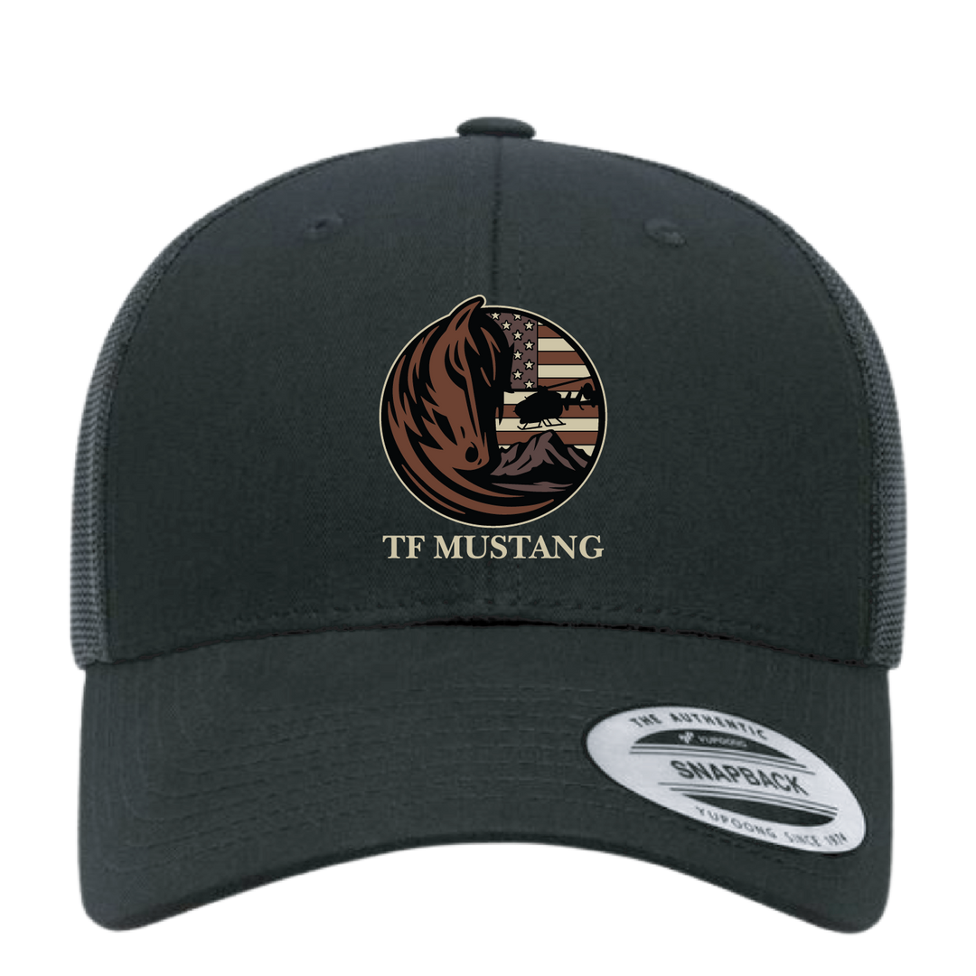 A Co, 1-114 AVN S&S TF Mustang Embroidered Hats