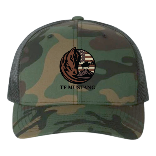 A Co, 1-114 AVN S&S TF Mustang Embroidered Hats