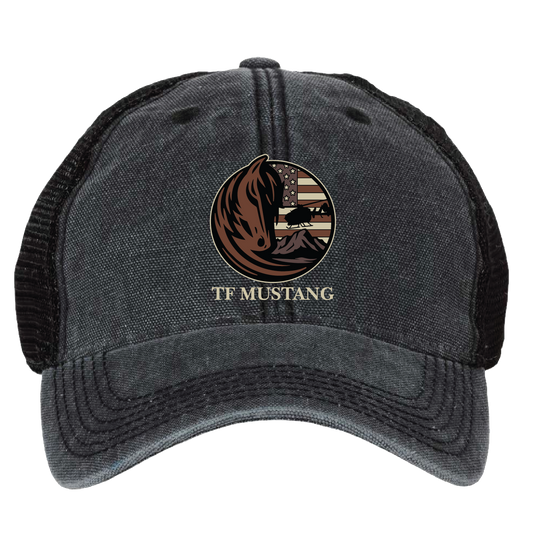 A Co, 1-114 AVN S&S TF Mustang Embroidered Hats