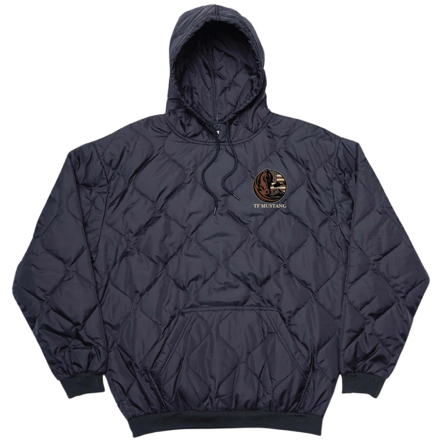 Woobie Hoodie — A Co, 1-114 AVN S&S TF Mustang Embroidery