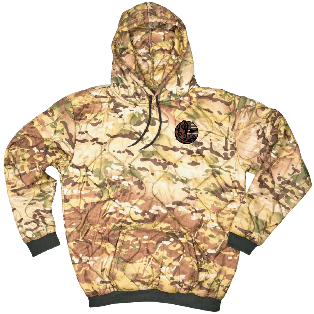 Woobie Hoodie — A Co, 1-114 AVN S&amp;S TF Mustang Embroidery